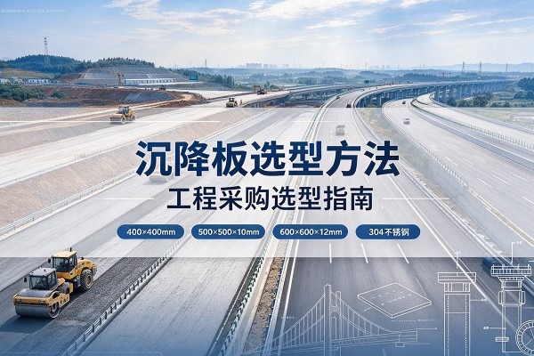 和顺沉降板选择方法
