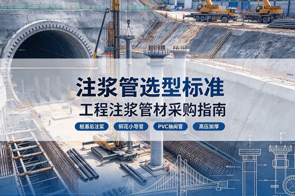 和顺注浆管选型标准